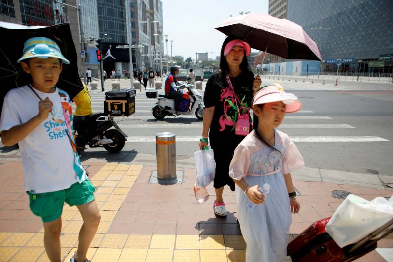 Plus de 39 degrés à Pékin, record de chaleur pour une mi-juin