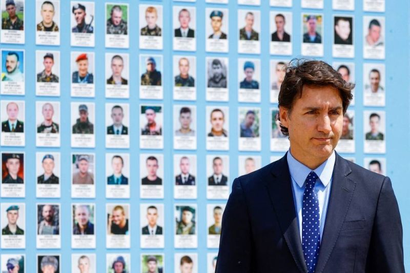 Le Premier ministre canadien Justin Trudeau en visite surprise à Kiev