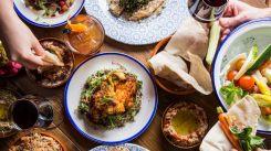 Un menu libanais à Hong Kong. Photo tirée de leur compte instagram@maisonlibanaise 