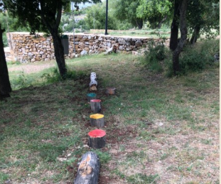 Oasis de divertissement pour les enfants au jardin des Patriarches de Dimane