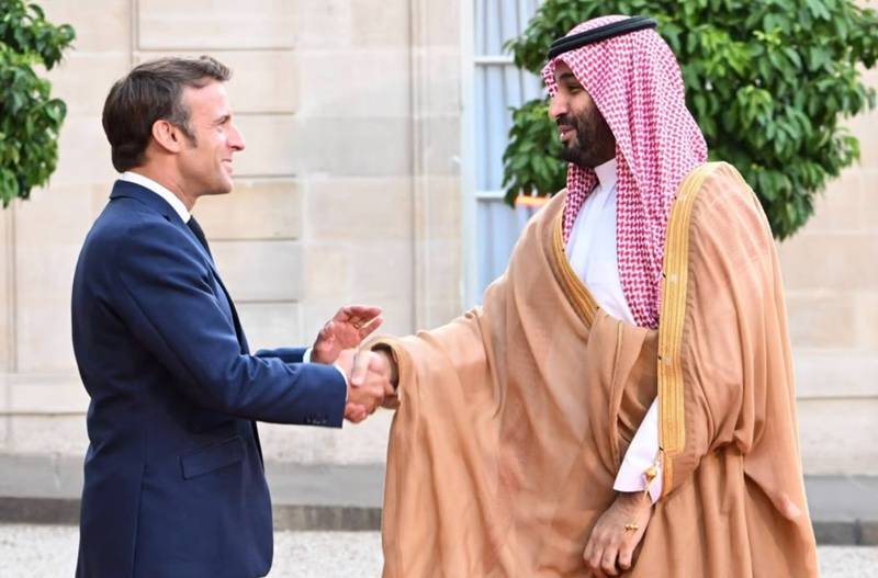 Lebanon discussed at Macron, MBS meeting Lebanon discussed at Macron, MBS meeting