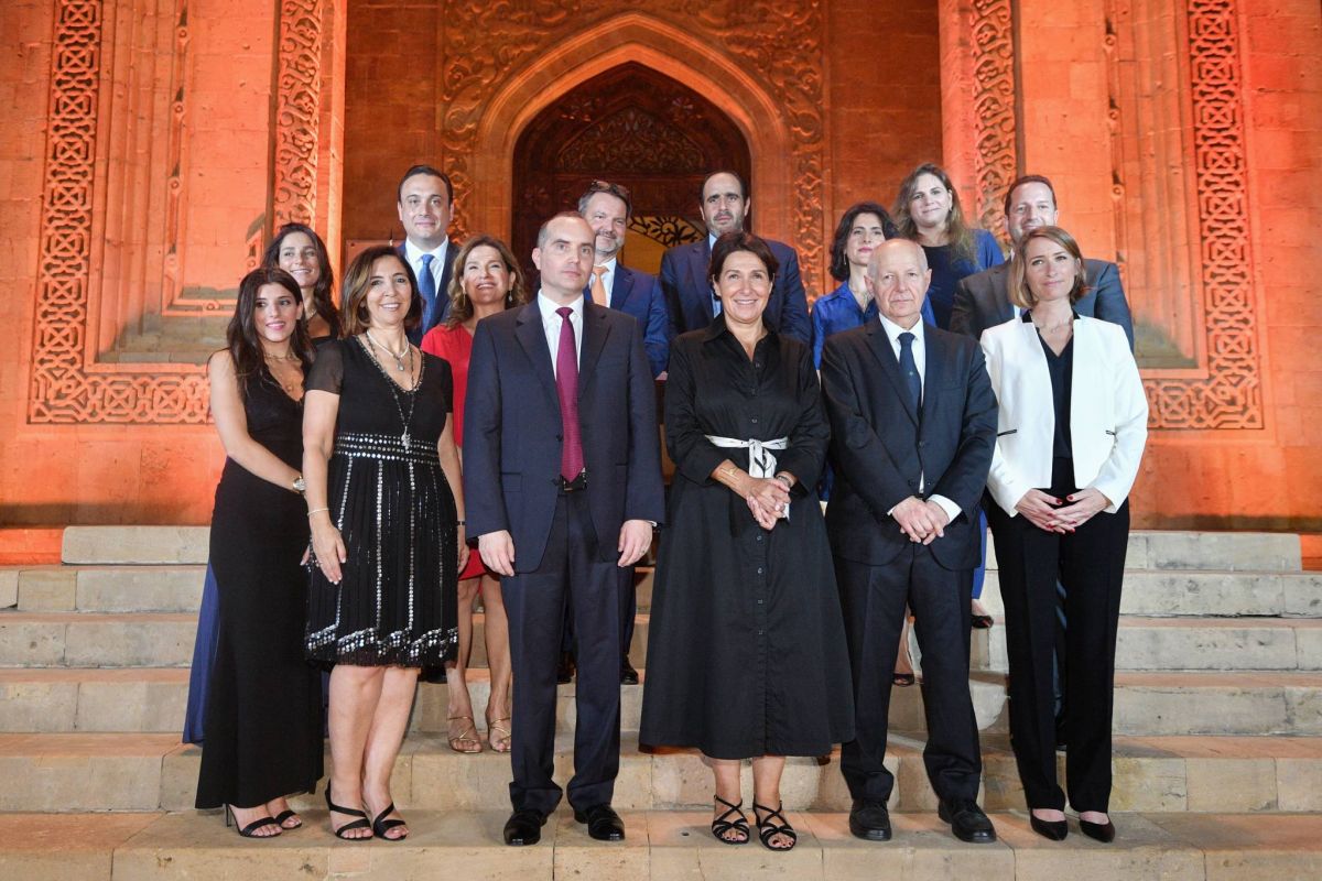 La communauté d’affaires franco-libanaise à la Résidence des Pins pour le dîner de la CCI France Liban