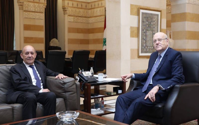 Le Drian in Lebanon to help 'break out of political deadlock' L