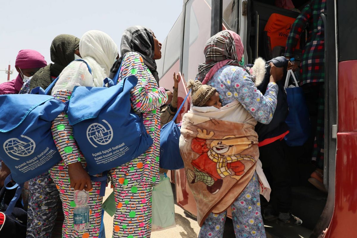 Cent soixante-cinq migrants dont des femmes et enfants renvoyés au Nigeria