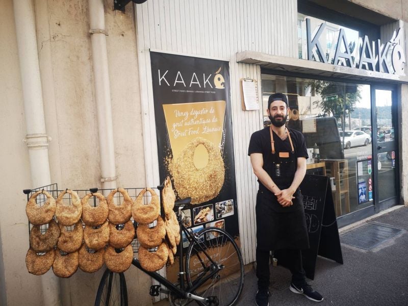 La « Kaaké » de Beyrouth à Antibes
