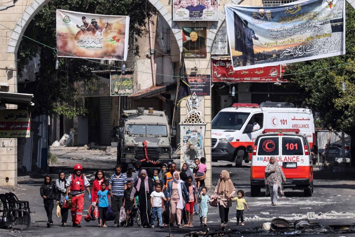 Dans le camp de réfugiés de Jénine, « les Israéliens nous ont donné deux heures pour partir »