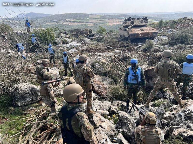 UNIFIL relays Israeli demand to remove Hezbollah tent along border