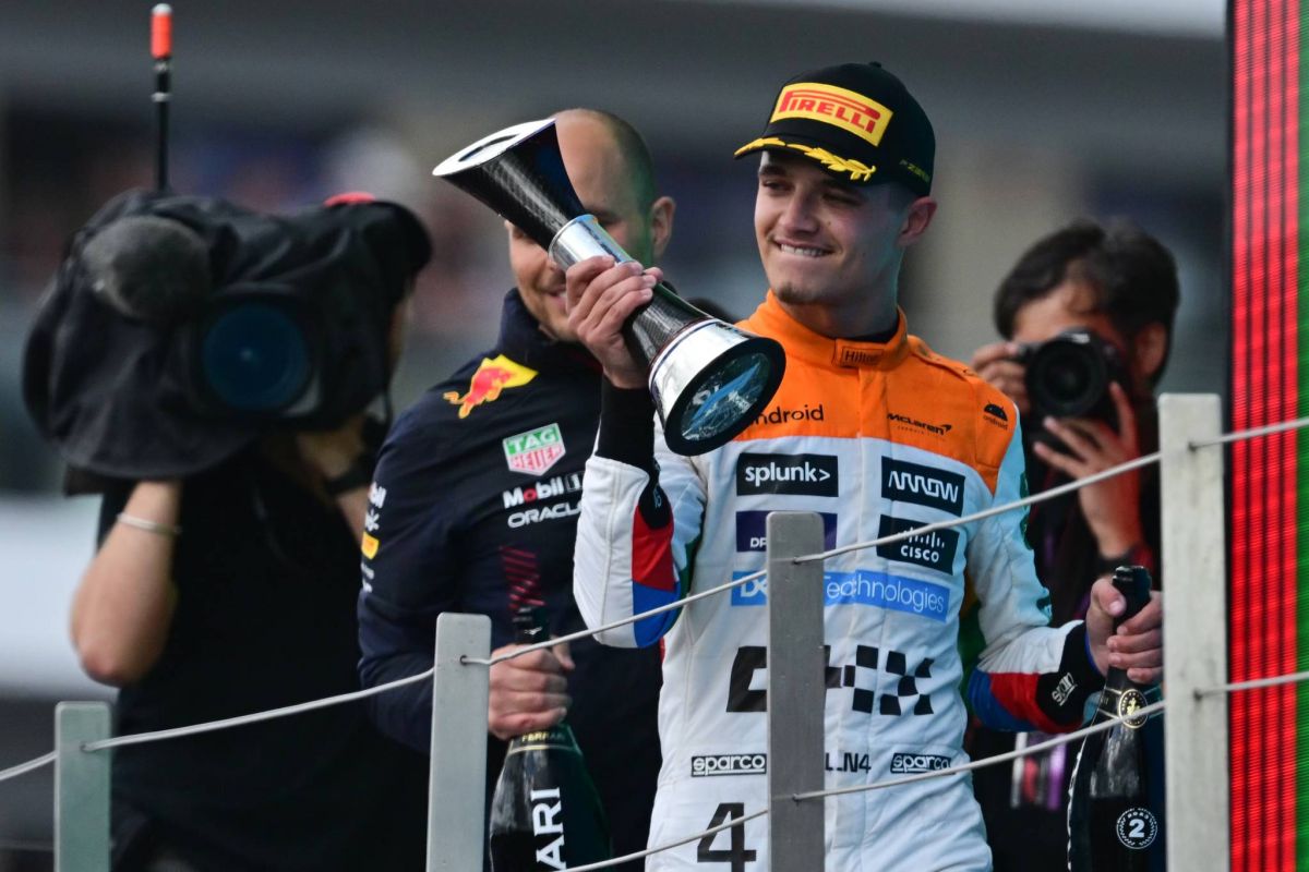 Derrière Verstappen, McLaren se rebiffe