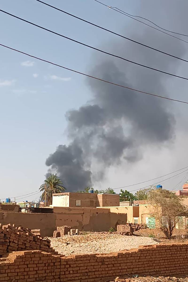 Un avion de l'armée abattu lors d'affrontements à Khartoum