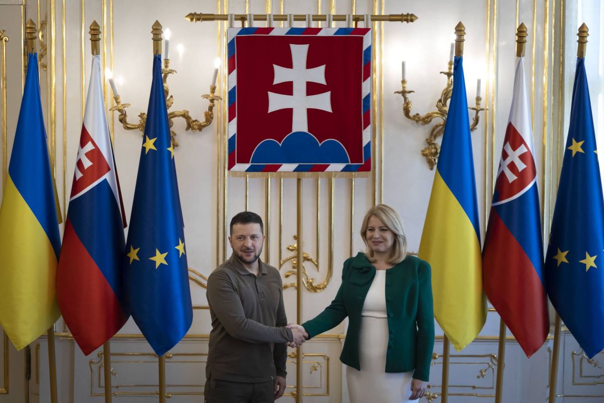 Volodymyr Zelensky arrive à Bratislava, avant Istanbul