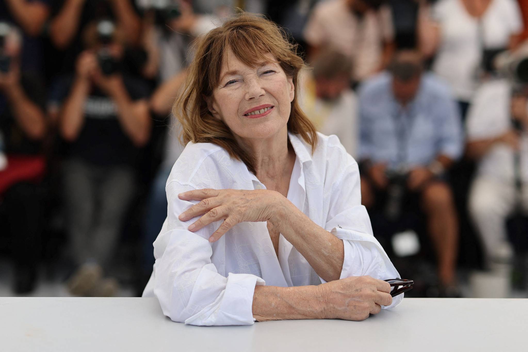 Jane Birkin au 74e Festival de Cannes. Photo Valéry Hache/AFP