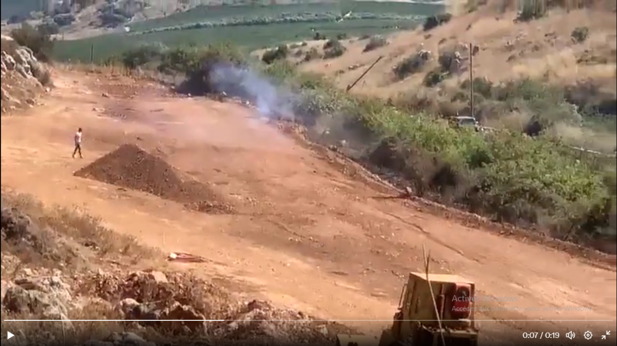 Israël tire une grenade assourdissante en direction d'un journaliste au Liban-Sud : pas de blessé