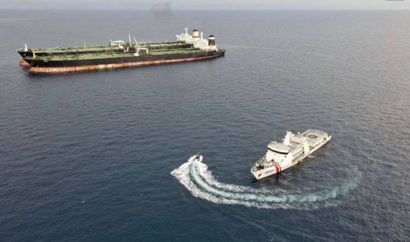 Indonesia seizes Iranian-flagged tanker suspected of illegal oil transfer