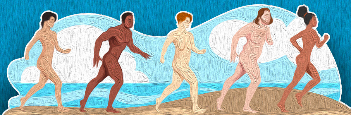 L’affiche illustrant le « Skinny Dip Day », un bain de minuit sans maillot, célébré le 8 juillet. Photo tirée de leur page officielle
