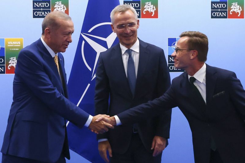 Ankara débloque l'adhésion de la Suède à l'OTAN, qui affiche son unité