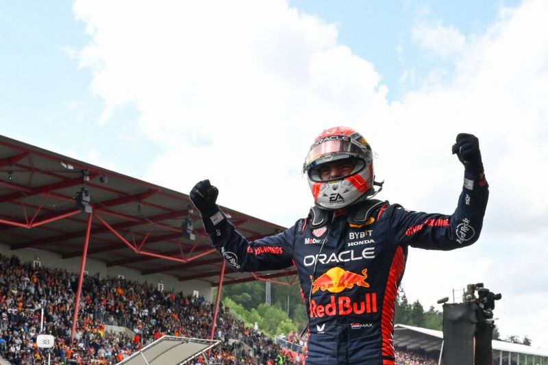 Verstappen royal en Belgique pour une 8e victoire consécutive en GP