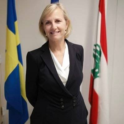 L'ambassadrice de Suède quitte le Liban pour des 