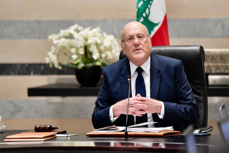 Mikati calls for bill to borrow money from BDL