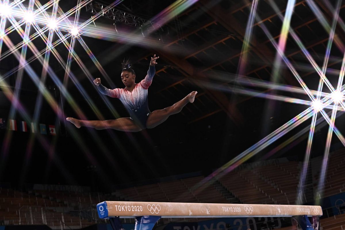À un an des Jeux, la légende Biles renoue avec la compétition