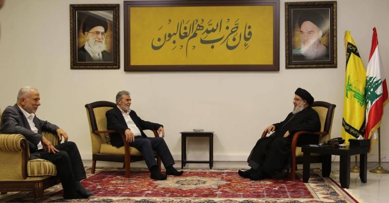 Nasrallah reçoit le chef du Jihad islamique palestinien