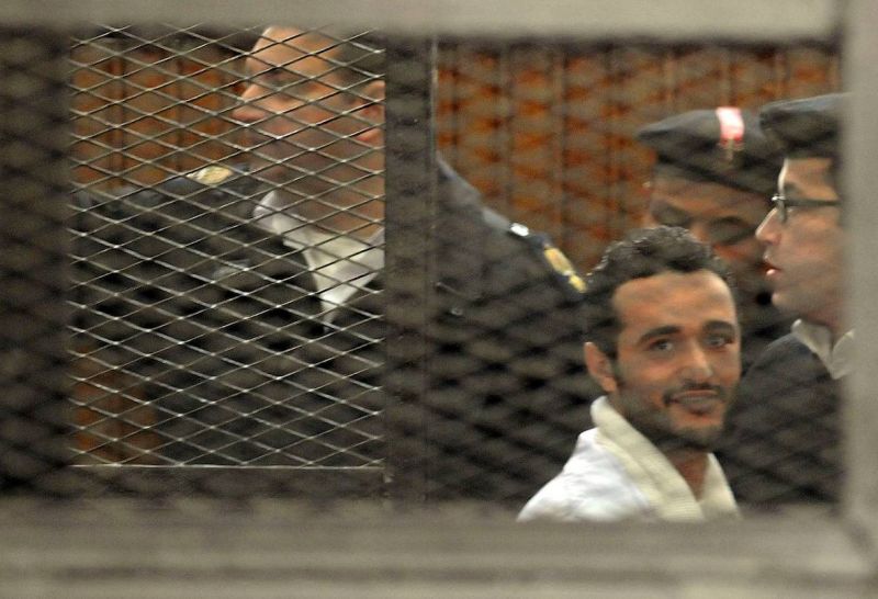 Egypt’s president pardons Douma, other prisoners, says state TV
