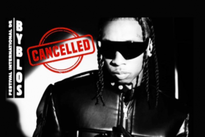 Pourquoi Tyga a-t-il annulé son concert au Festival de Byblos ?