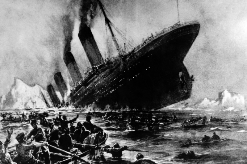 Les Libanais du Titanic : II – Naufrage et désespoir...