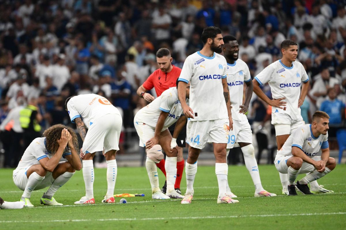 L'échec de l'OM, éliminé au 3e tour préliminaire par le Panathinaïkos