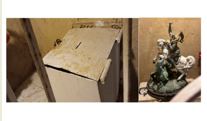 Statues destroyed in Jiyyeh church