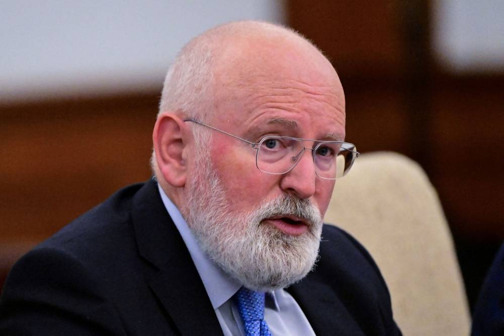 UE : démission du vice-président de la Commission Frans Timmermans