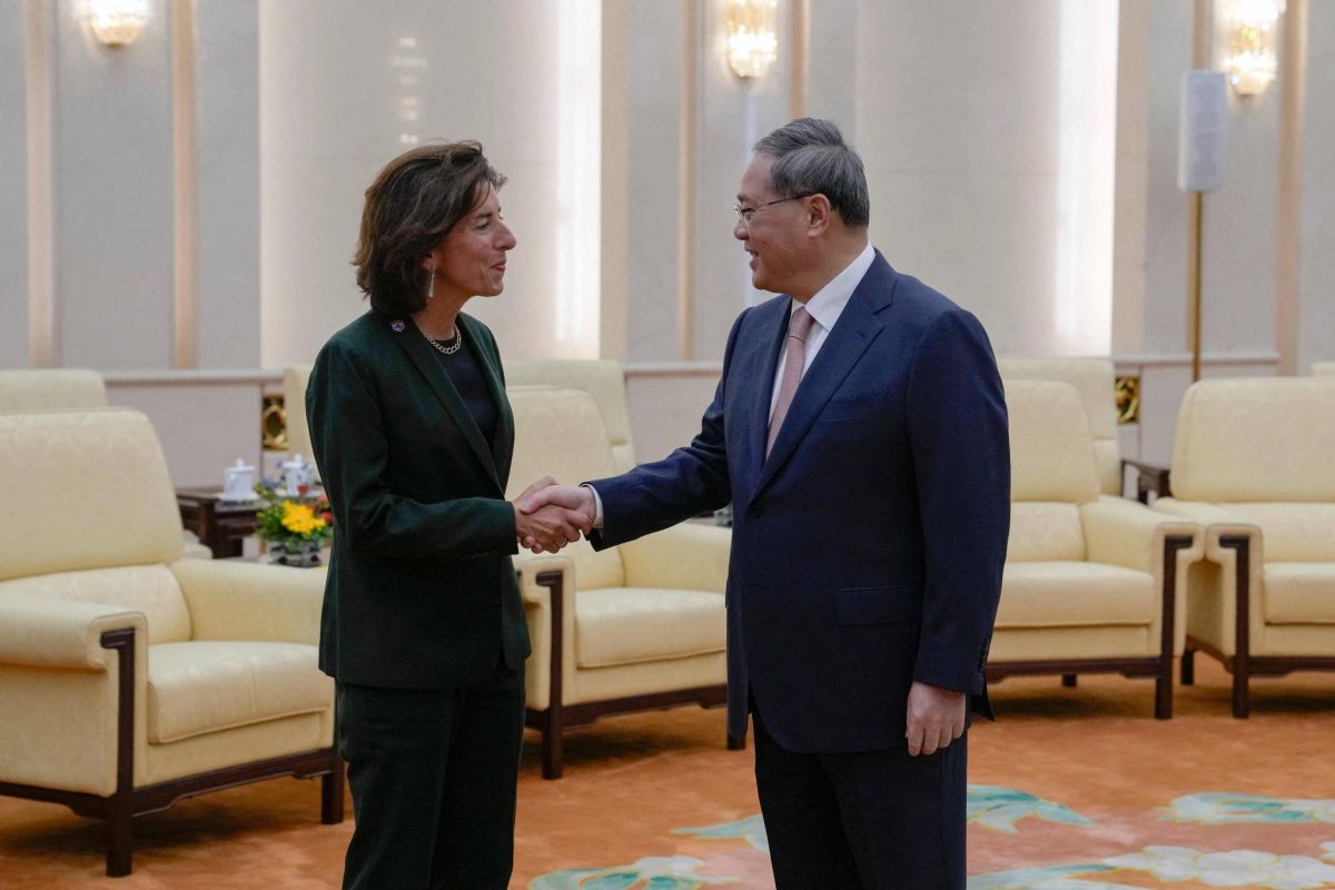 A Pékin, la ministre américaine du Commerce appelle à en « faire plus » face aux défis mondiaux