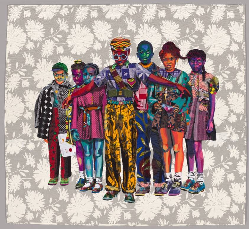 Portrait de la communauté afro-américaine en patchworks relookés 