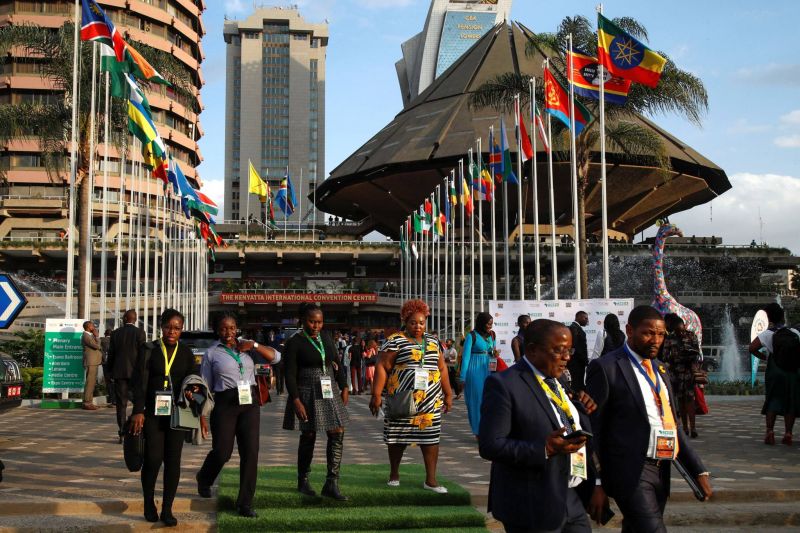 A Nairobi, l'Afrique veut attirer des investissements contre le réchauffement climatique