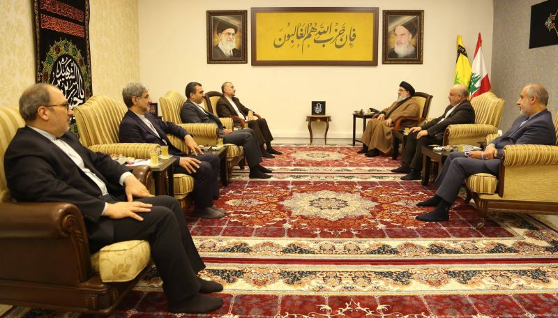 Iranian foreign minister discusses 'latest developments' with Nasrallah