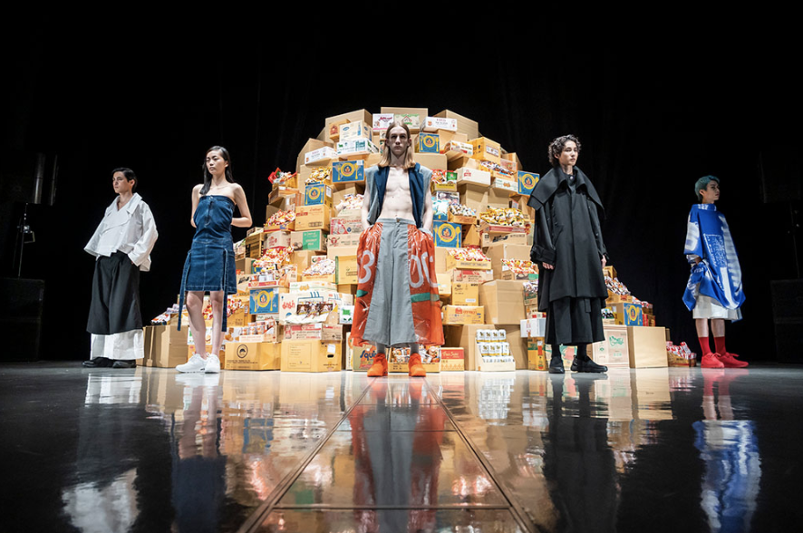 À la Rakuten Fashion Week Tokyo, quelque chose d’ogresque dans le printemps-été 2024