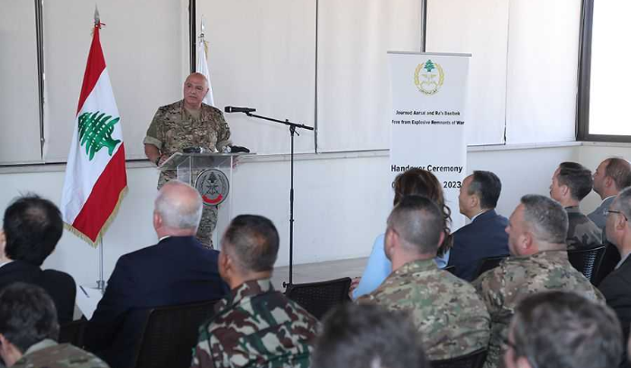 Ras Baalbeck and Arsal cleared of landmines: Army chief Ras Baalbeck and Arsal cleared of landmines: Army chief