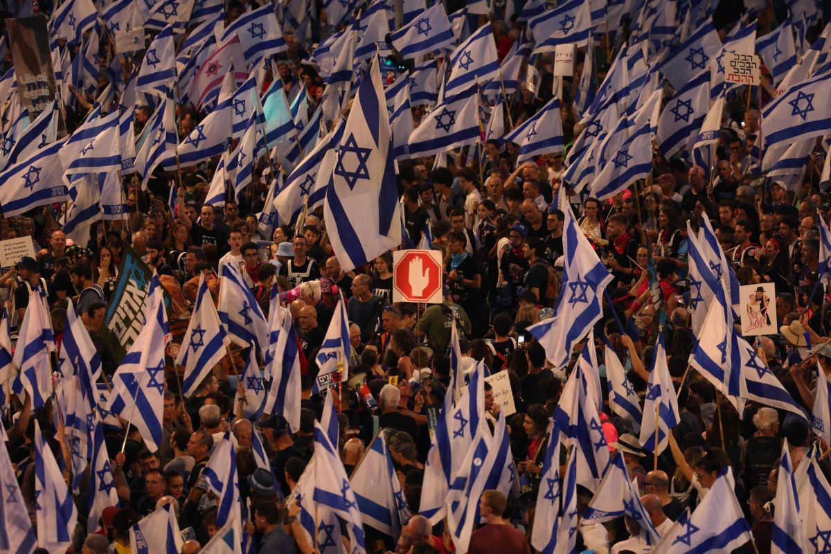 Manifestation contre la réforme judiciaire israélienne avant une audience clé