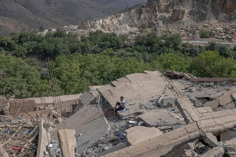 À Tinzert, après le séisme au Maroc, des ruines et l’odeur de la mort