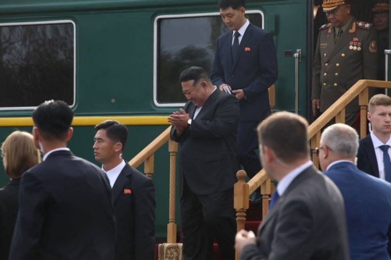 Kim Jong Un quitte la Russie à bord de son train blindé
