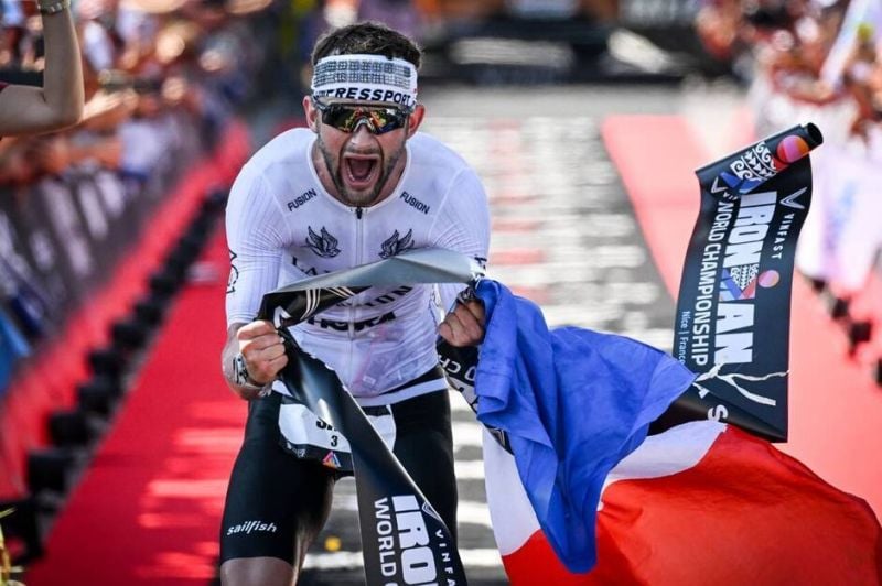 Le français Sam Laidlow, nouveau champion du monde d'Ironman L'Orient