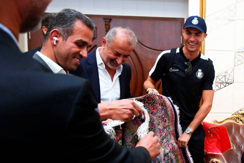 Cristiano Ronaldo et al-Nassr accueillis en grande pompe à Téhéran