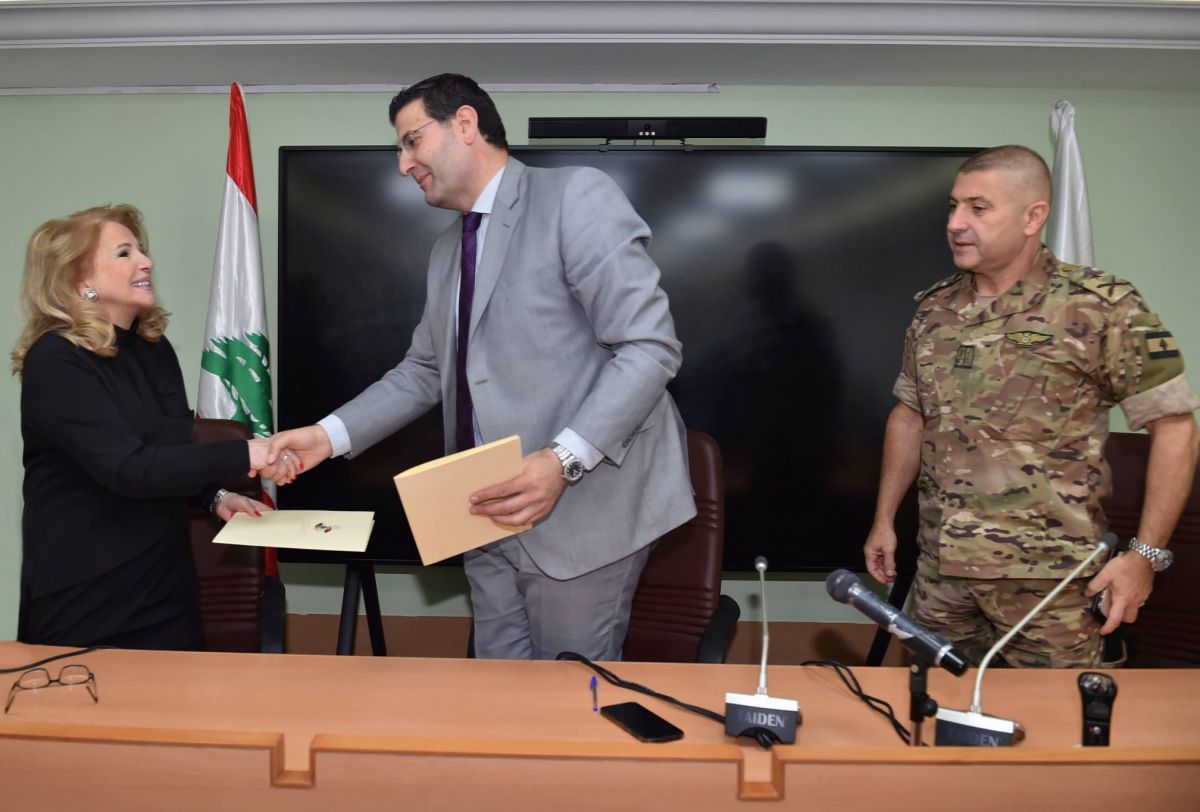 Protocole d’accord entre la Fondation al-Walid ben Talal, le ministère de l’Agriculture et l’armée libanaise
