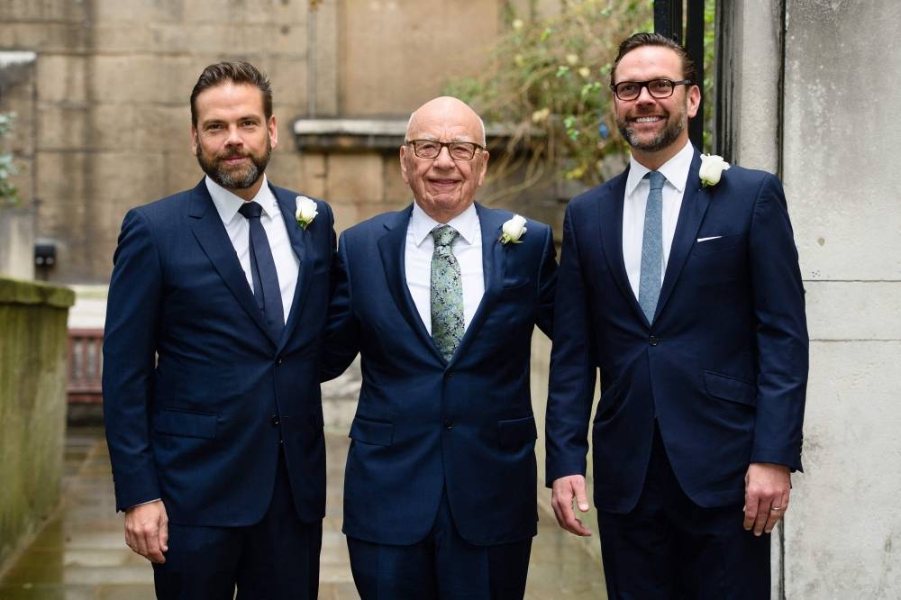 Rupert Murdoch lâche les rênes de Fox Corporation et News Corp au profit de son fils Lachlan