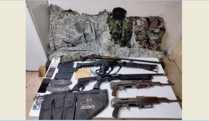 Weapons seized in Zahle, Syrian nationals apprehended