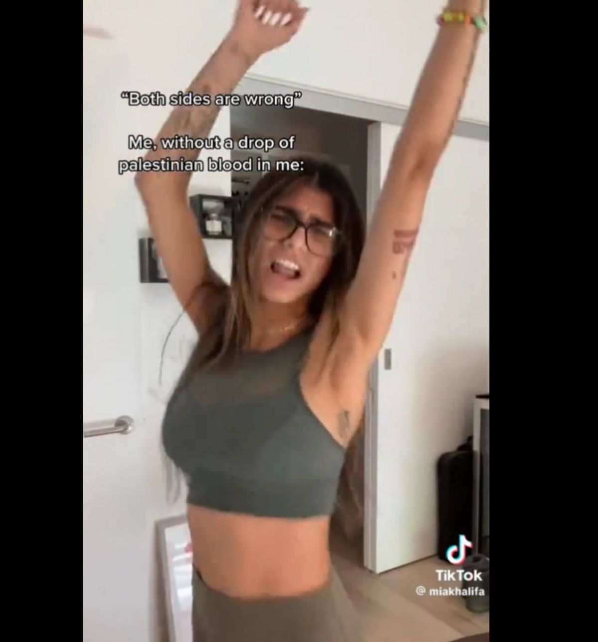 Mia Khalifa criticized for supporting Hamas Mia Khalifa criticized for supporting Hamas