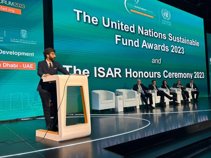 Le Franco-Libanais Bassel Choughari récipiendaire du prix United Nations Sustainable Fund 2023