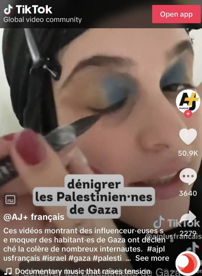 Visages bariolés de ketchup et farine : quand des influenceurs israéliens parodient les victimes de Gaza