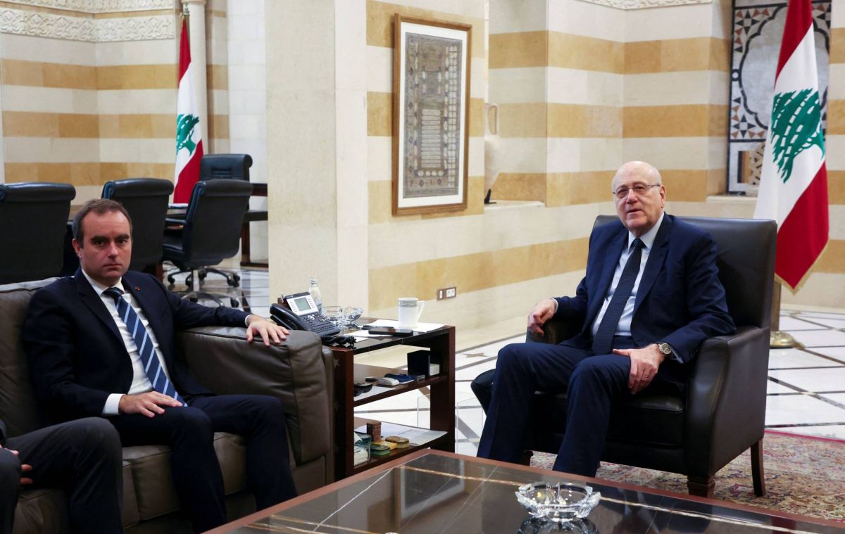 Devant Mikati, Lecornu réitère ses appels à préserver le calme au Liban-Sud