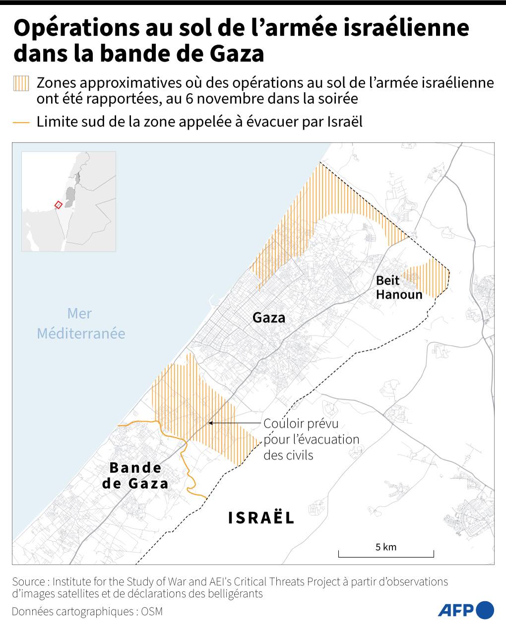 Pourquoi Israël a-t-il divisé Gaza en deux ?