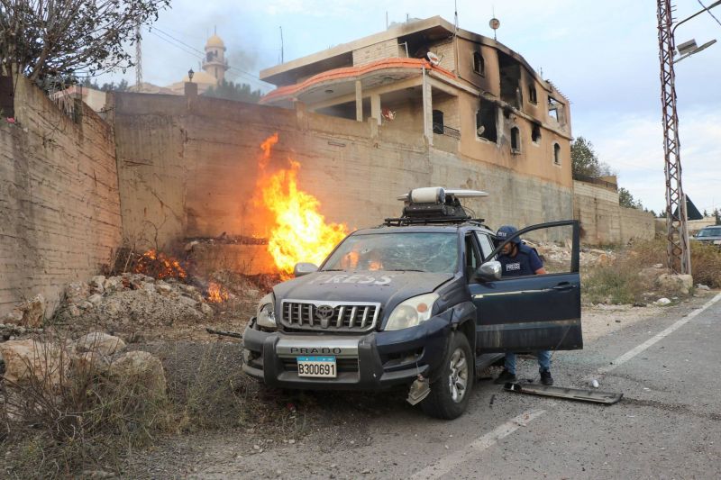 Israël a bombardé 553 fois le territoire libanais depuis le 8 octobre, selon Beirut Urban Lab